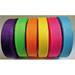 Grosgrain Ribbon - Solid 3/8 Wide - Summer Color Mix Of 6 Solid Colors - 5 Yards Each Color - Total 30 Yards - For Hair Bows Decorating Summer Crafts & Sewing!