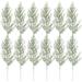 40 Pcs Garland Home Decor Christmas Tree Christmas Faux Pine Leaves Christmas Pine Picks Fake Pine Needles Artificial Pine Branches Pine Wood Crafts Iron