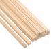 Uxcell 5/16 Inch Dowel Rods Wood Sticks 12 Inch Long Square Wooden Dowels 20 Pcs