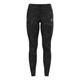 Odlo Zeroweight Print Running Tights Women - Black, Size S