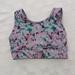 Athleta Accessories | Athletic Works Splatter Pattern Sports Bra | Color: Green/Pink | Size: Osg