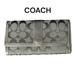 Coach Bags | Coach Black Classic Trifold Wallet Logo | Color: Black | Size: Os