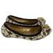 Kate Spade New York Shoes | Kate Spade New York Tock Bow Snakeskin Flats Size 6m | Color: Black/Cream | Size: 6