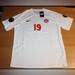 Nike Shirts | Canada National Football Team Alphonso Davies #19 Jersey Shirt Top Xxl 2xl Nike | Color: Red/White | Size: Xxl