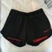 Nike Shorts | Black Nike Shorts With Built In Red Spandex | Color: Black/Red | Size: S