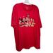 Disney Shirts | American Eagle X Disney Men T-Shirt Large Red Be You Mickey Minnie Friends | Color: Red | Size: L