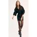 Free People Dresses | Free People Bo Long Sleeve Utility Denim Mini Dress, Size Xsmall, Color Black | Color: Black | Size: Xs