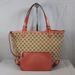 Gucci Bags | Gucci Gg Canvas Craft Tote | Color: Orange/Tan | Size: Os