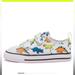 Converse Shoes | Converse Chuck Taylor All Star Dinosaur Size Toddler 6 White 769673f | Color: Blue/White | Size: 6bb