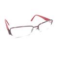Gucci Accessories | Gucci Gg Mi0 Dark Red Half Rim Eyeglasses Frames 52-17 135 Italy Designer Women | Color: Red | Size: Os