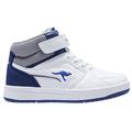 KangaROOS Unisex K-CP Hogan EV Sneaker, White/Navy, 38 EU