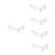 Angoily 5pcs Drawer Storage Box Office Drawer Makeup Drawers Organizer Clear Drawer Organizers Household Makeup Case Office Storage Drawers Doll Bunk Bed Storage Container Desktop