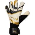 Nike Unisex Goalkeeper Gloves Nk Gk Vg3 - Ho23, Black/White/MTLC Gold Coin, FB2999-011, 10.5