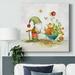 August Grove® Gather Pumpkin On Canvas Print Canvas, Solid Wood in Green/Orange/Red | 32 H x 32 W x 1.5 D in | Wayfair