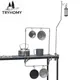 Tryhomy-Support de lampe de camping portable en acier inoxydable accessoires de table IGT
