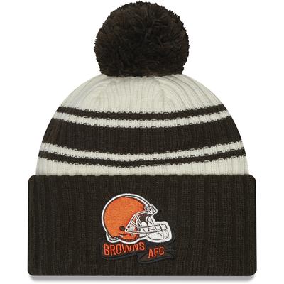 Cleveland Browns New Era 2022 Official Sideline Cold Weather Sports Knit