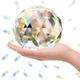 Klarglas Kristall Ball Prisma Suncatcher Regenbogen Maker, Kugel Faceted Blick Ball für Fenster, Feng Shui, Home Office Garten Dekoration (100mm)