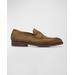 Lucien Suede Penny Loafers