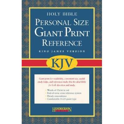Personal Size Giant Print Reference BibleKJV