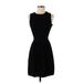 CeCe by Cynthia Steffe Casual Dress - Fit & Flare: Black Solid Dresses - Women's Size Small