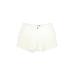 Old Navy Dressy Shorts: Ivory Solid Bottoms - Women's Size 10 - Stonewash