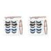 10 Pairs of Mixed Style Color Magnetic False Eyelashes Waterproof Eyeliner Tweezers Set Thick Magnetic False Eyelashes