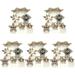 30 Pcs Retro Diamonds Hair Comb Hair Barrettes Metal Hair Comb Hair Combs for Thick Hair Bridal Hair Comb Women s