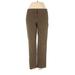 Ann Taylor Dress Pants - Low Rise: Brown Bottoms - Women's Size 0