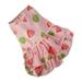 TNOBHG Comfortable Pet Attire Floral Princess Pet Dress with Fruit Pattern Decoration Easy to Wear Comfortable Summer Outfit for Dogs Cats Fine for Small