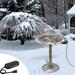 LOOPSUN Valentines Day Savings Clearance 2024! Heated Bird Bath Heater Pond Heaters For Outdoor In Winter Thermostatically Controlled Keep Water From Freezing Heated Water Troughs For Livestock