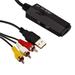 Mini AV red yellow white cvbs composite audio and video AV to HDMI HD video