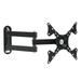 Universal Screen Rack Wall Mount Bracket Rotation TV Support Full Motion TV Mount Black Suitable for 18.37-41.99Inches Screen Black (Extension)