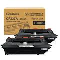 LinkDocs 37A Toner Cartridge Replacement for HP 37A CF237A Toner Cartridge work for HP M607 M608 M609 M607n M607dn M608n M608dn M608x M609dn M631h M631dn M632h M632fht M632z Printer (Black 2 Pack)