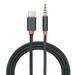 Shinysix Audio Cable Adapter 3.5mm 3.5mm Headset Stereo Audio Cable 3.12ft Male Audio Cable Type-C Male 3.5mm Cable 3.12ft USB-C USB-C 3.5mm Headset 3.5mm Male Audio Male 3.5mm Male