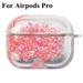 Liquid Quicksand Glitter Case For Airpods 2 Pro Case Luxury Fashion Case for apple airpods 2 1 Protect Cover For Air pods pro 2