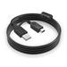 FITE ON 5ft Mini USB Data Cable Cord Lead Compatible with Garmin StreetPilot c320 c330 c340 c510 GPS