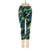 Reebok Active Pants - Mid/Reg Rise: Green Activewear - Women's Size Small