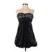 Alexia Admor Casual Dress: Black Dresses - Women's Size Small