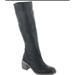 Free People Shoes | New Free People Women’s Essential Black Knee-High Leather Boots ~Size 38, Us 7.5 | Color: Black | Size: 7.5