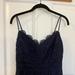 J. Crew Dresses | J. Crew Navy Blue Lace Midi Dress | Color: Blue | Size: 2