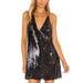 Free People Dresses | Free People Lbd Gold And Black Sequin Dress Never Worn But No Tags. Sz S | Color: Black | Size: S