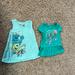 Disney Shirts & Tops | Bnwot/Like New Disney Tank/Peplum Top Bundle W/Monster’s Inc & Finding Nemo/Dory | Color: Blue/Green | Size: 18m & 2t