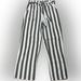 American Eagle Outfitters Pants & Jumpsuits | American Eagle Size Small Grey And White Striped Pants W Pockets And Belt | Color: Gray | Size: S