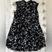 Free People Dresses | Free People Floral Mini Dress | Color: Black/White | Size: Xs