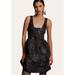 Anthropologie Dresses | Maeve Anthropologie Black Sleevless Metallic Jacquard Mini Dress 10 Msrp $180. | Color: Black | Size: 10