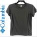 Columbia Tops | Columbia Gray Tiny Stripe Titanium Tshirt Sp | Color: Gray | Size: Sp