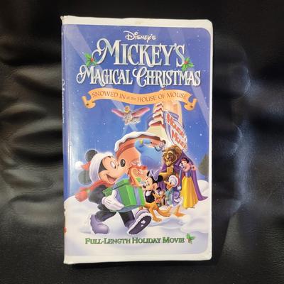 Disney Media | Disney Mickey's Magical Christmas Vhs | Color: Blue/Gold | Size: Os