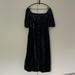 J. Crew Dresses | J Crew Nwnt Polyester Velvet Holiday Dress, Tag Sz10 Fit Sz 8 | Color: Black | Size: 10