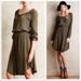 Anthropologie Dresses | Anthro Holding Horses Olive Ocala Shirtdress | Color: Green | Size: 12