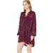 Free People Dresses | Free People Merlot Combo Love Letter Red & Blue Floral Dress Size Small | Color: Blue/Red | Size: S